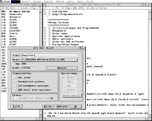 Screenshot mit Objektinfo-Dialog